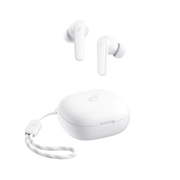 هدفون بلوتوثی انکر مدل SoundCore R50i A3949 بدون قابلیت نویز کنسلینگ، درگاه شارژ USB Type-C، دارای فناوری AI-Enhanced Calls برای کاهش نویز و بهبود مکالمات، مقاوم در برابر رطوبت و عرق - Image 8